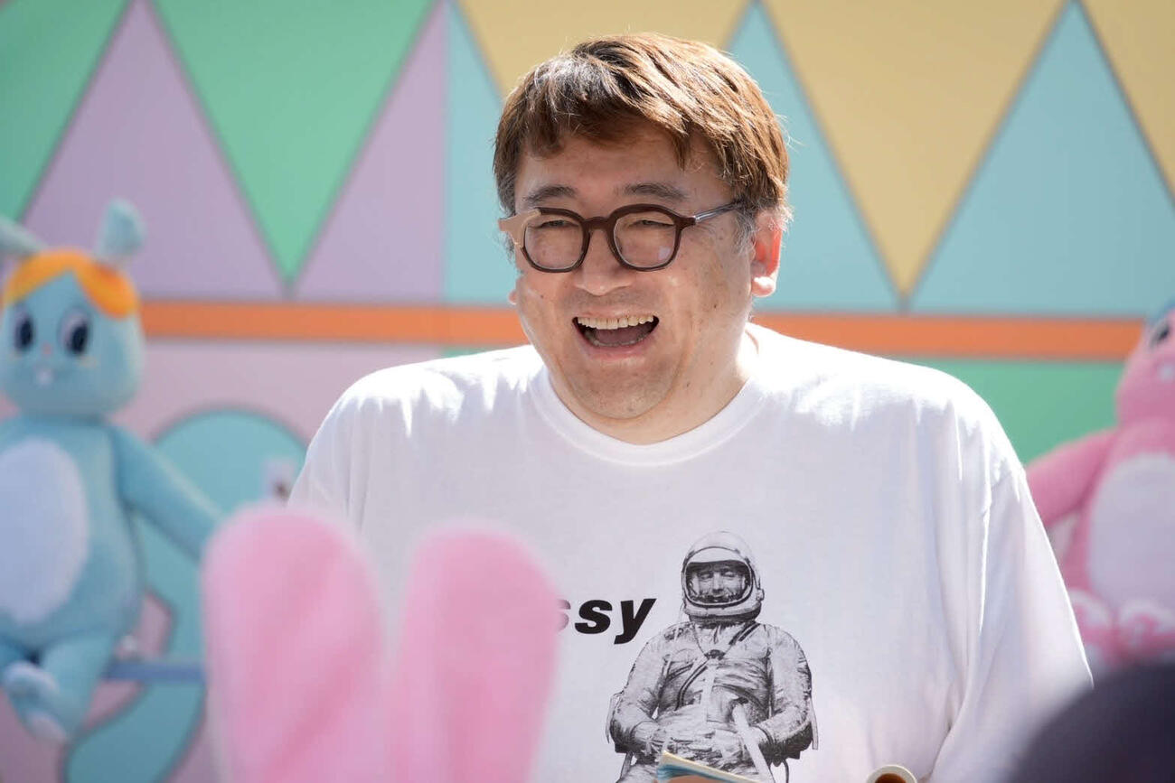 ミュージカル「モンティ・パイソンのSPAMALOT」を演出する福田雄一氏