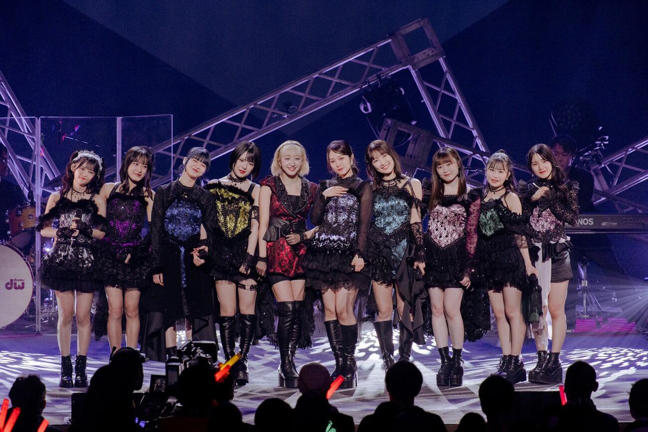 「つばきファクトリーBAND LIVE 2026 SPRING『IGNITION』」を開催したつばきファクトリー