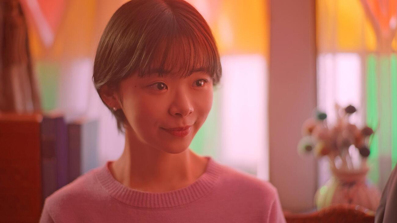 映画「Piccola felicita（ピッコラ・フェリチタ）～小さな幸せ～」で、監督も務めた水谷豊と父娘初共演を果たした趣里（C）Trysome Bros.