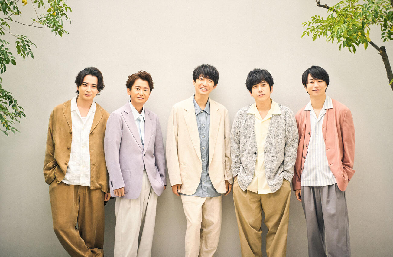 5年ぶりに新曲「Five」をリリースした嵐