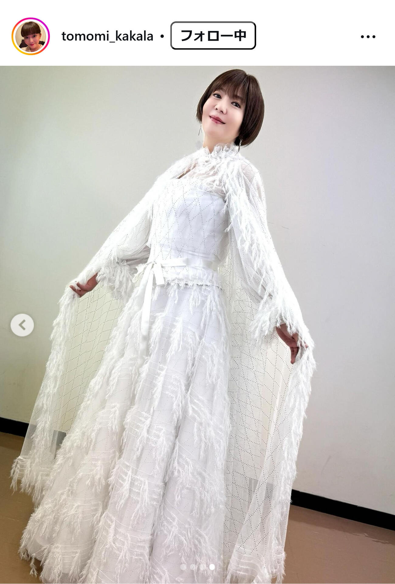 華原朋美のインスタグラムから