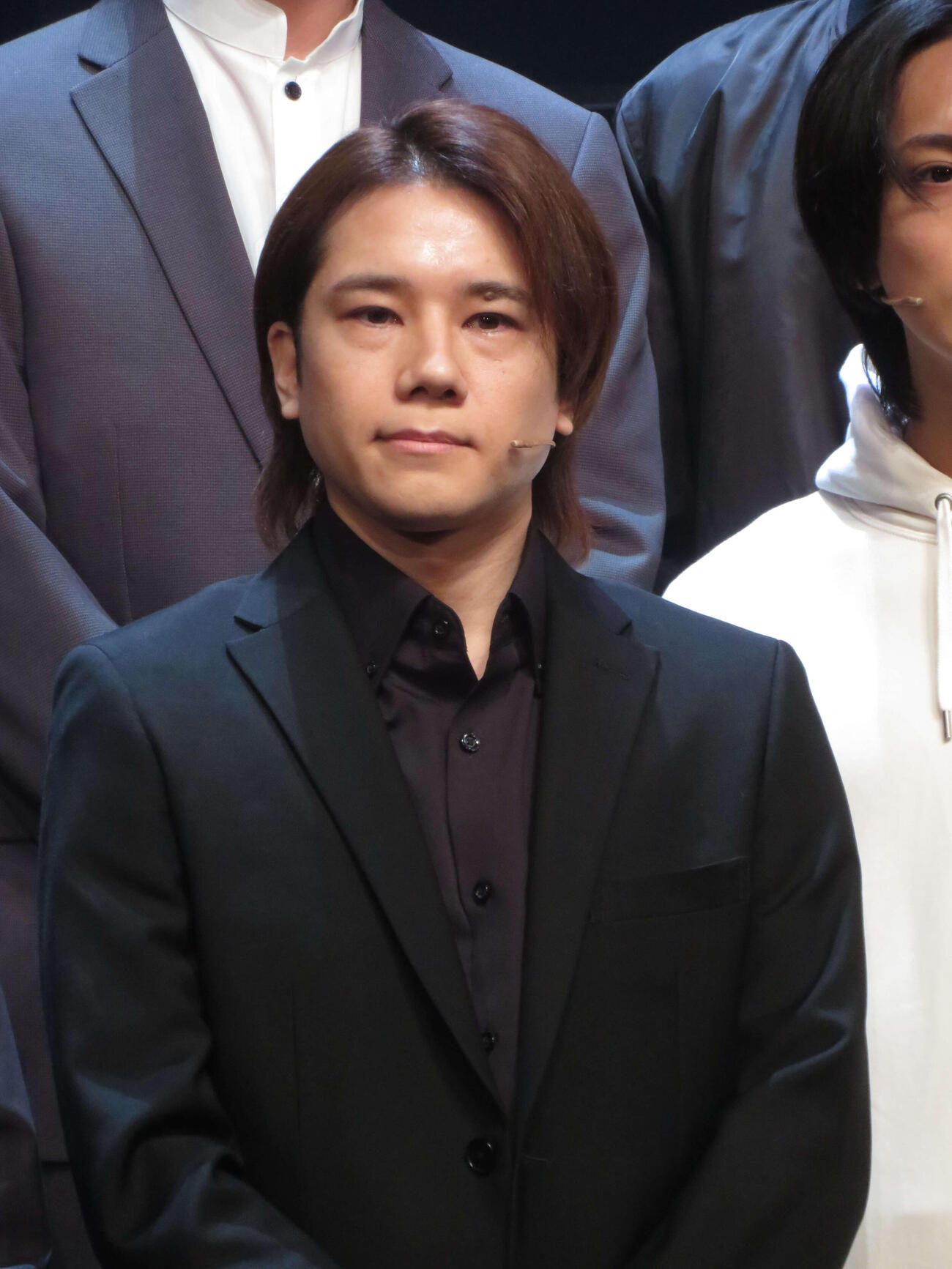 舞台「悪の花」取材会に出席した五関晃一