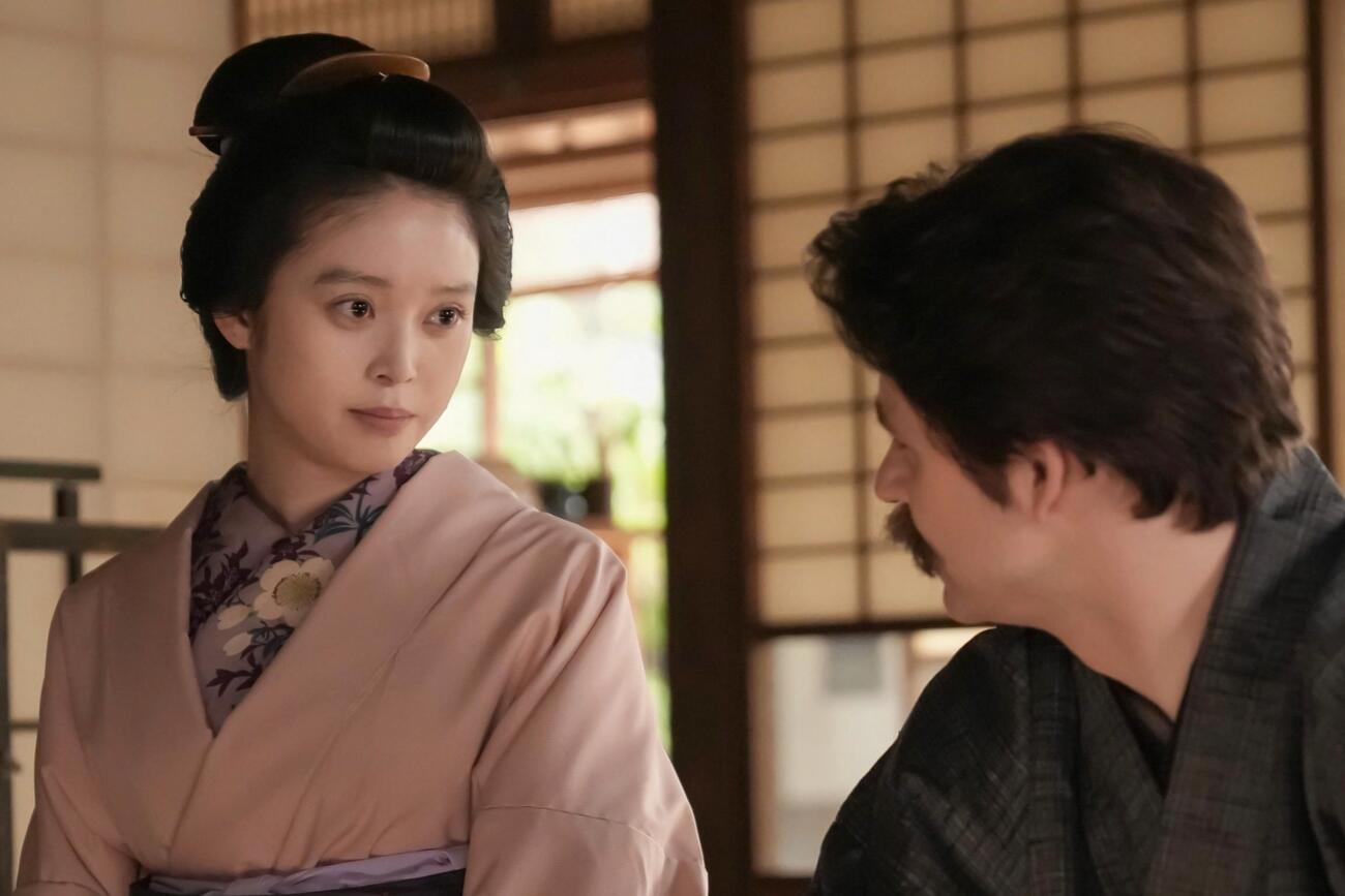 NHK連続テレビ小説「ばけばけ」の1場面（C）NHK