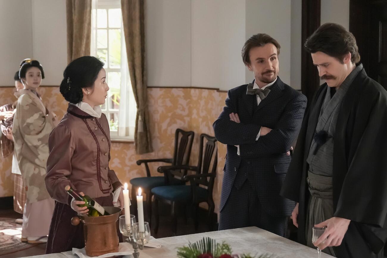 NHK連続テレビ小説「ばけばけ」の1場面（C）NHK