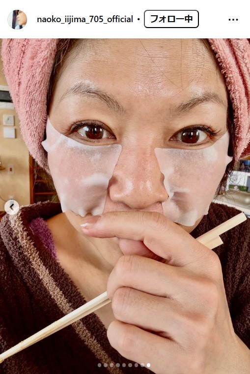 飯島直子のインスタグラムから