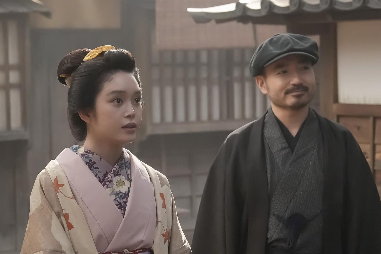 NHK連続テレビ小説「ばけばけ」の1場面（C）NHK