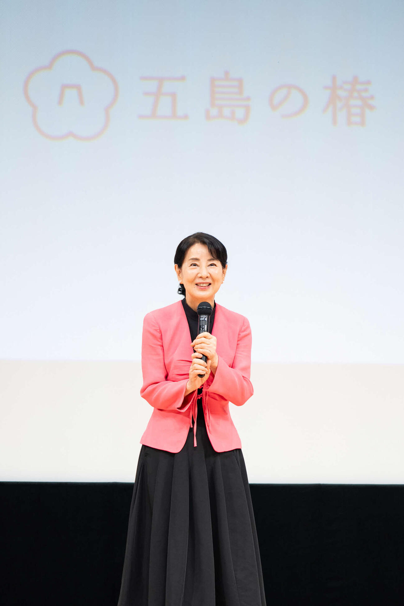 「五島の椿プロジェクト」特別企画映画上映会を行った吉永小百合