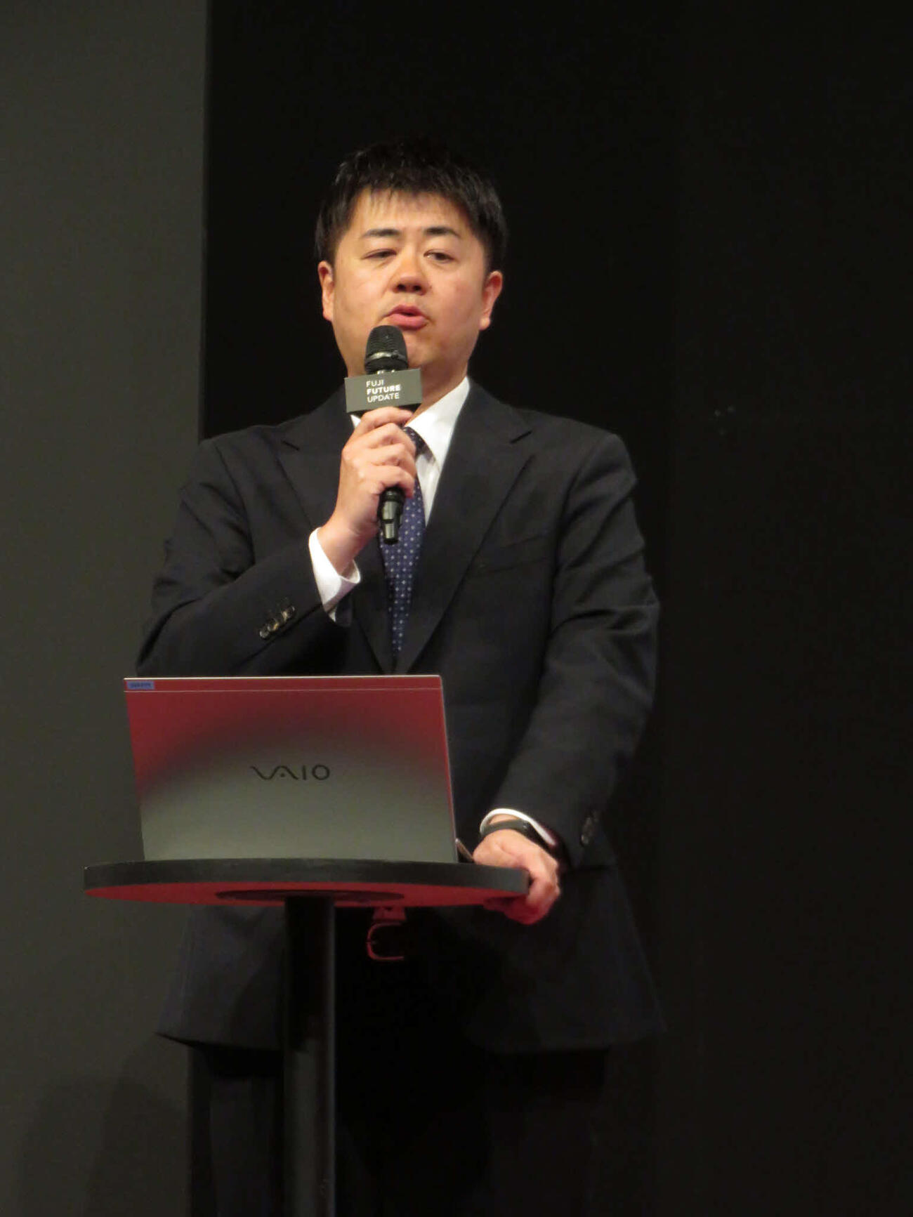 番組制作とラーメンについて熱を込めて語る赤池洋文コンテンツ投資戦略局編成管理部長