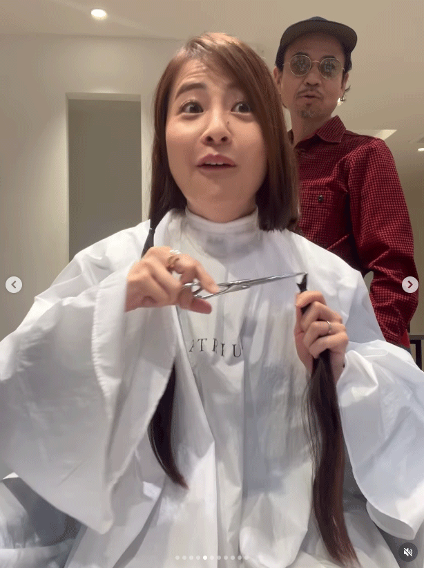 日比麻音子アナのインスタグラムから