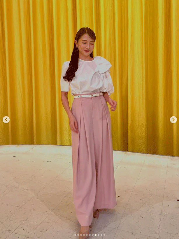 日比麻音子アナのインスタグラムから