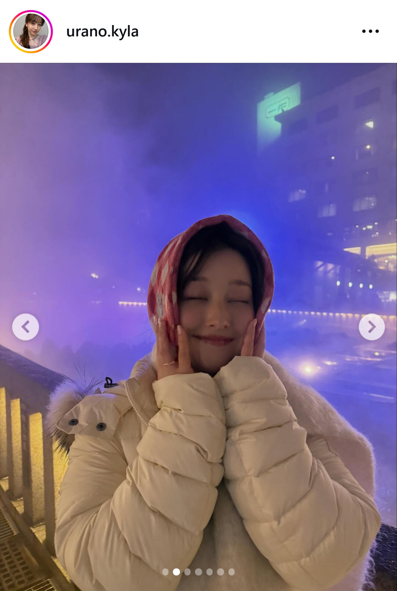 TBS浦野芽良アナのインスタグラムから