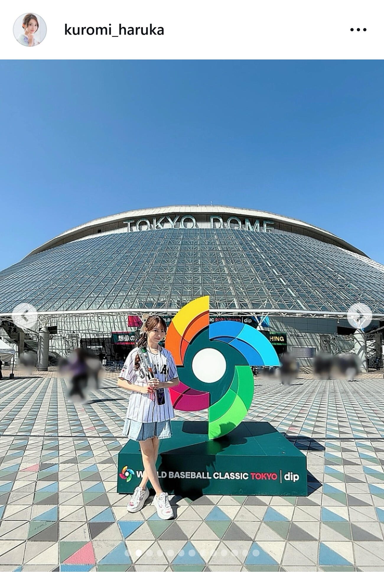 乃木坂46黒見明香のインスタグラムから