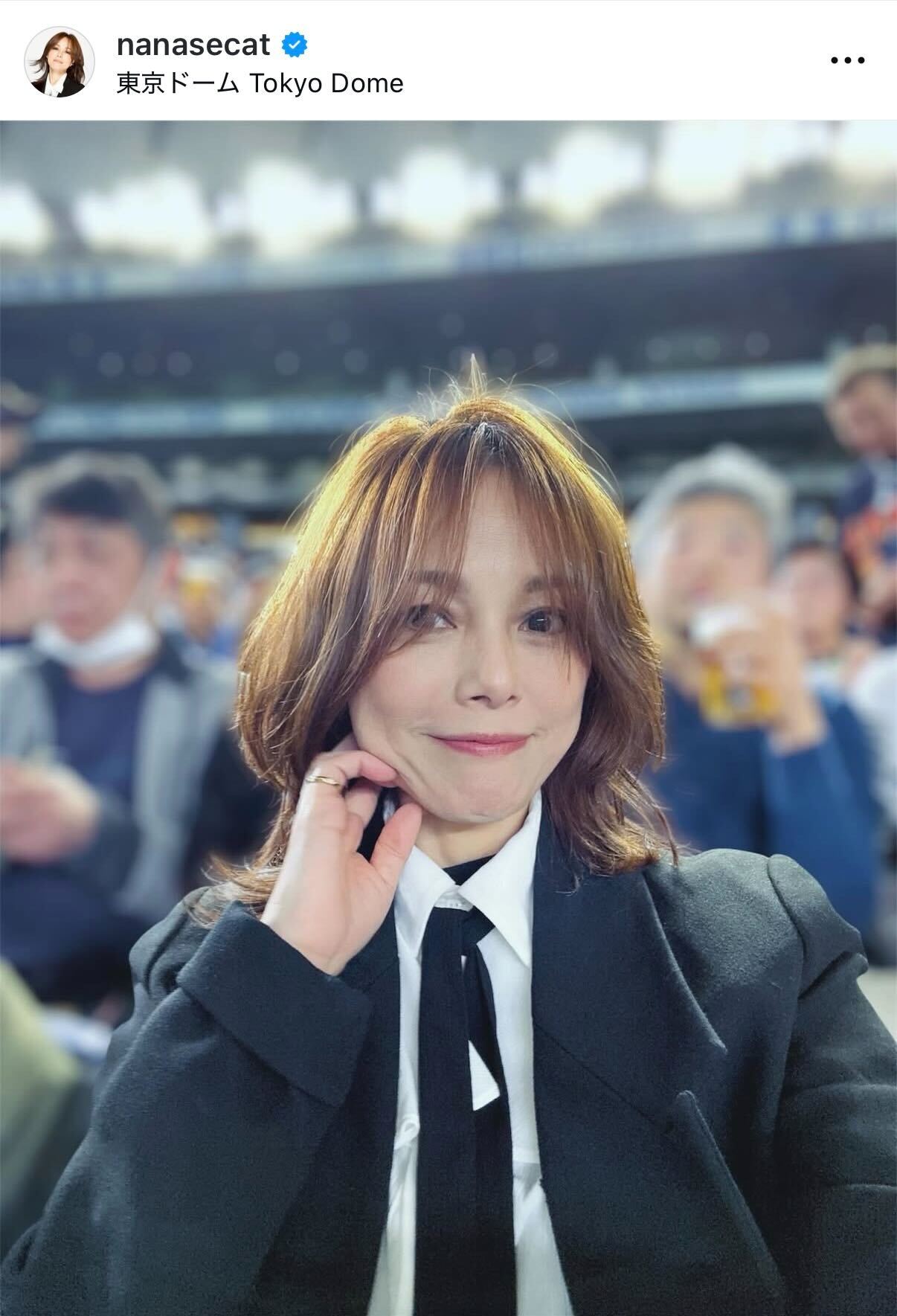 相川七瀬のインスタグラムから