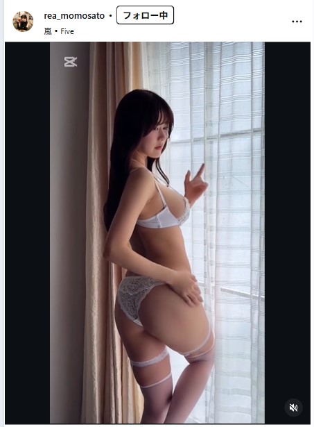 桃里れあのインスタグラムから