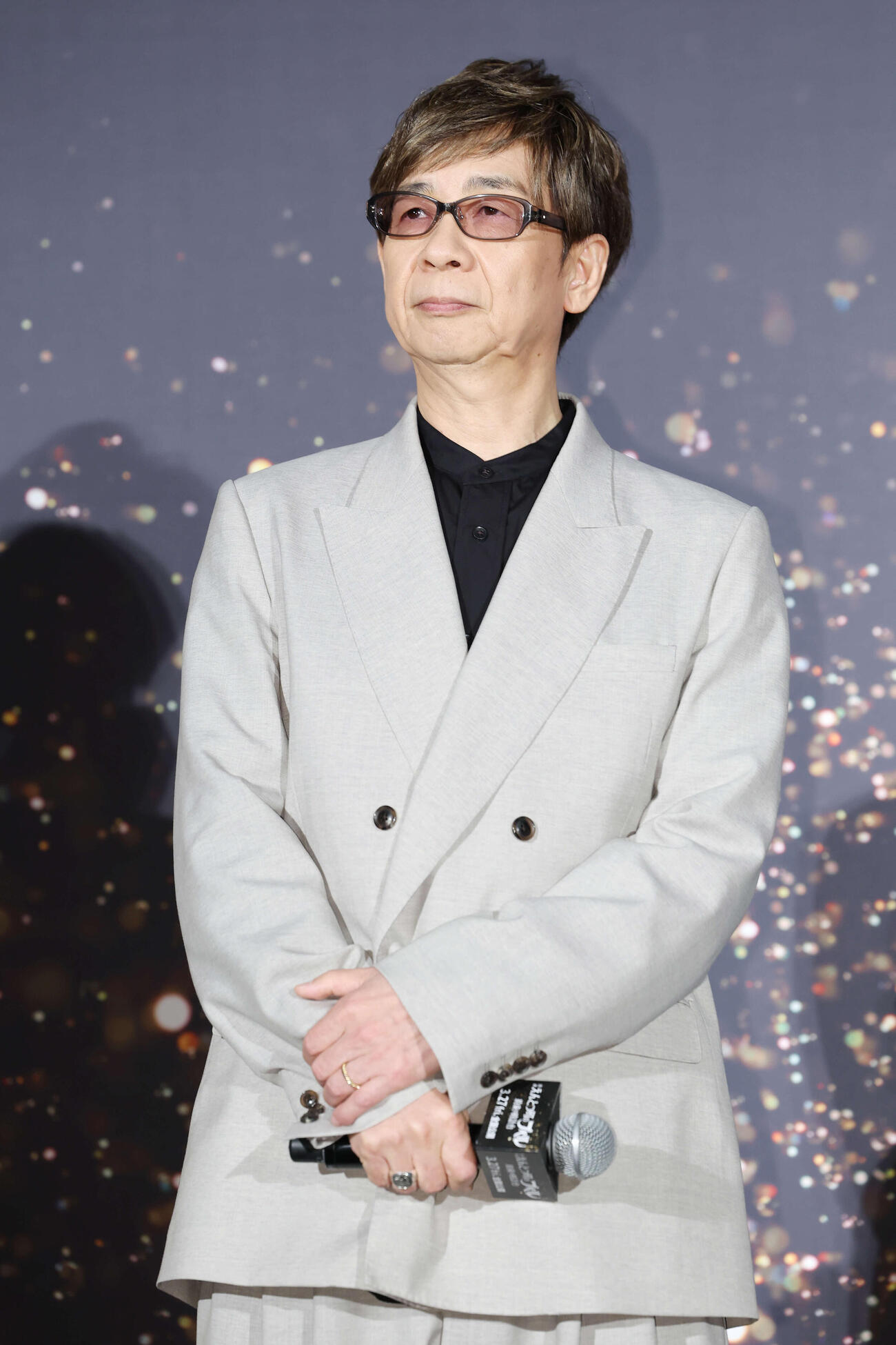 映画「えんとつ町のプペル～約束の時計台～」ジャパンプレミアに登壇した山寺宏一（撮影・宮地輝）