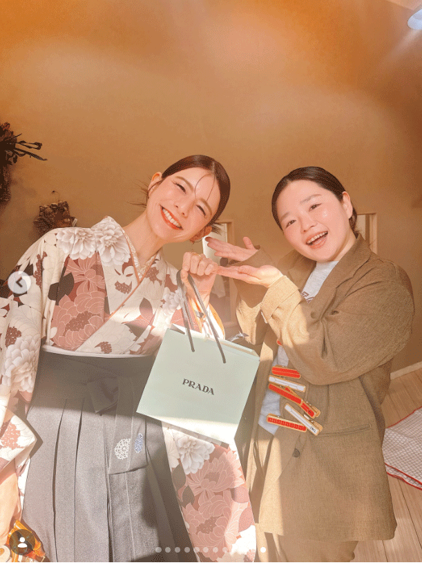 スザンヌのインスタグラムから