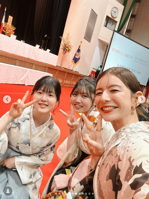 スザンヌのインスタグラムから