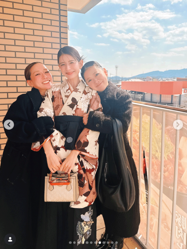 スザンヌのインスタグラムから