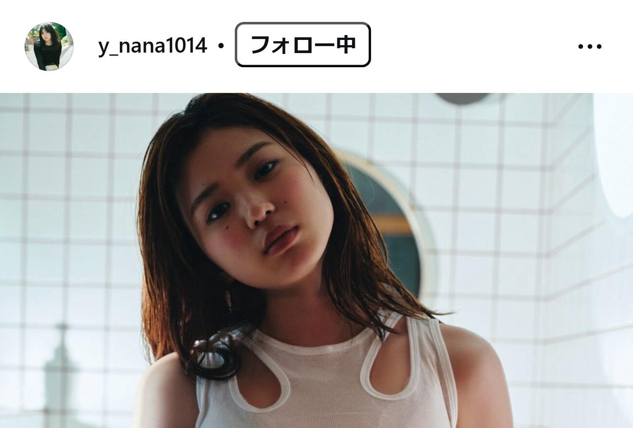 矢野ななかのインスタグラムから