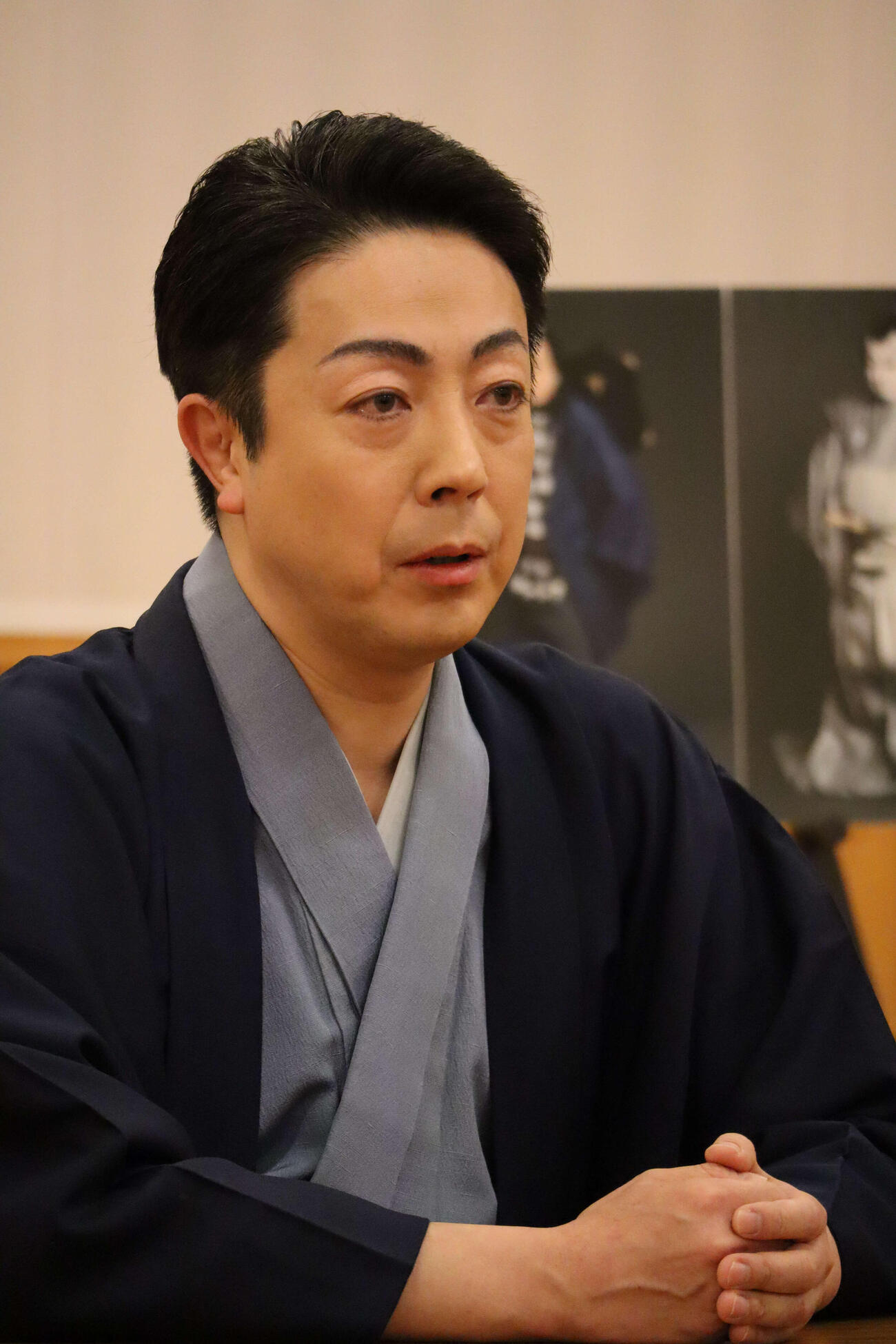 「四月大歌舞伎」「團菊祭五月大歌舞伎」の取材会を行った8代目尾上菊五郎