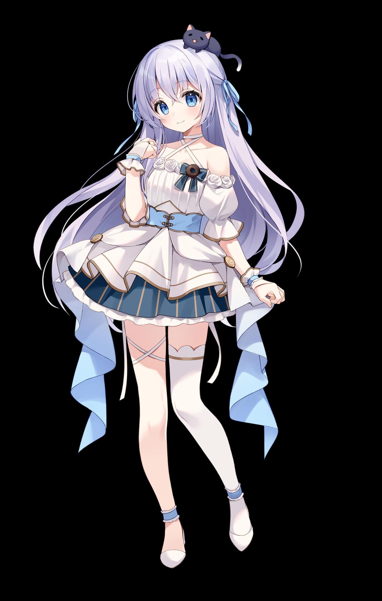2・5次元Vtuberアイドルユニットあみゅどるの猫月みお