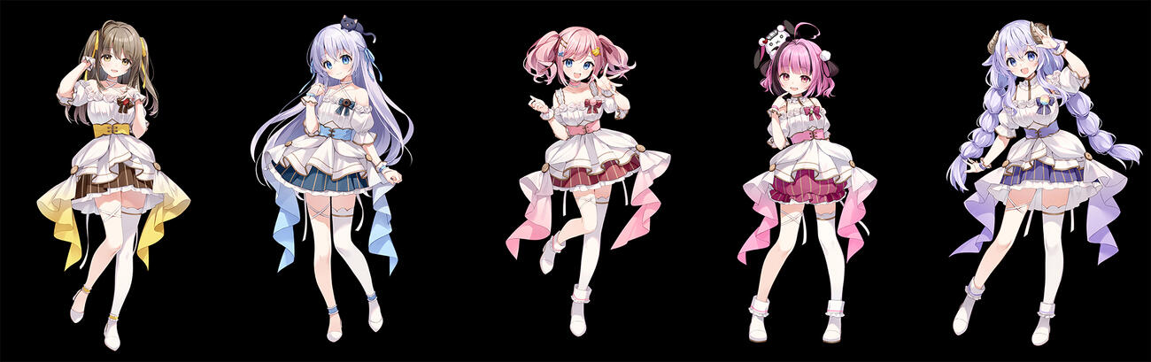 2・5次元Vtuberアイドルユニットあみゅどる