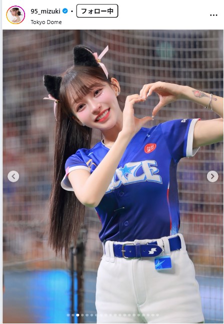 リンシャンのインスタグラムから