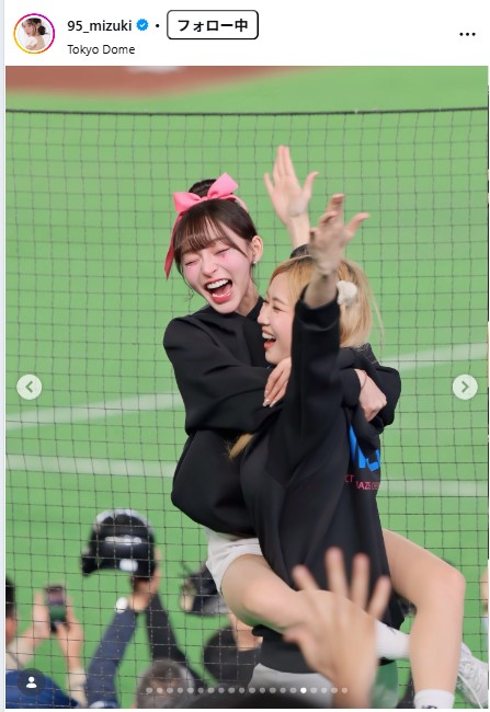 リンシャンのインスタグラムから