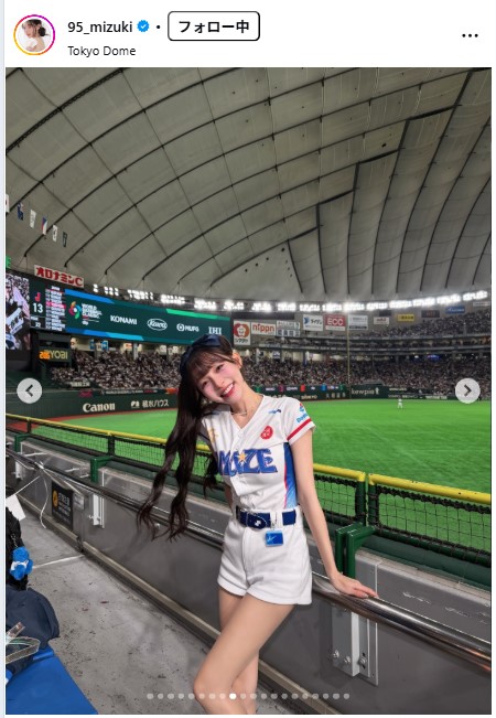 リンシャンのインスタグラムから