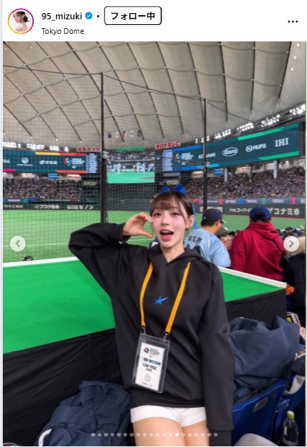 リンシャンのインスタグラムから