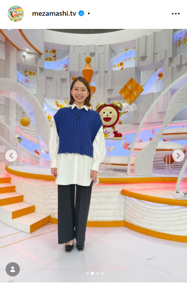 めざましテレビのインスタグラムから