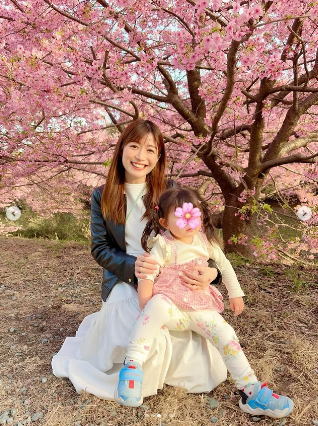 平山雅アナのインスタグラムから