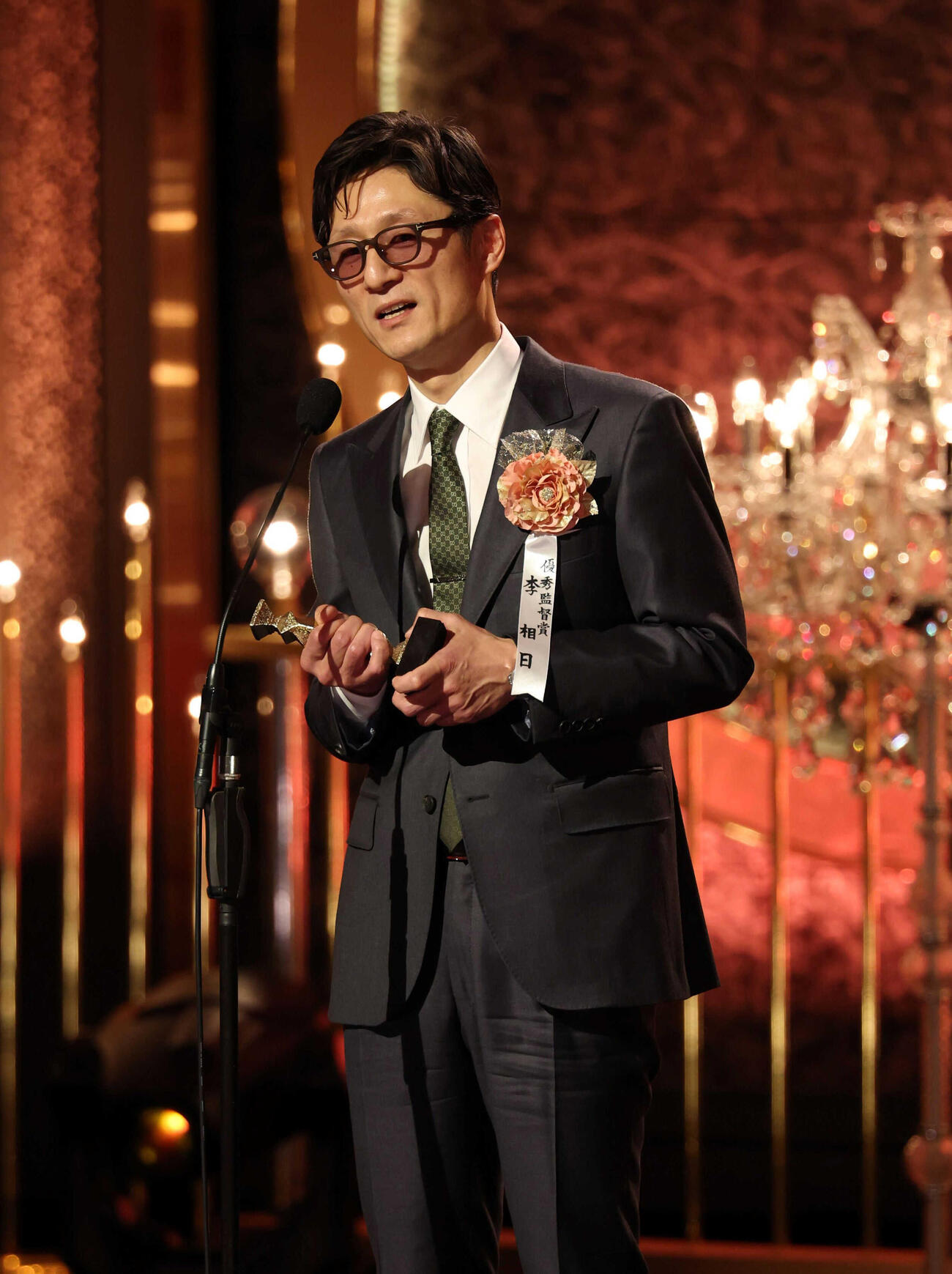 最優秀監督賞を受賞した李相日監督（代表撮影）