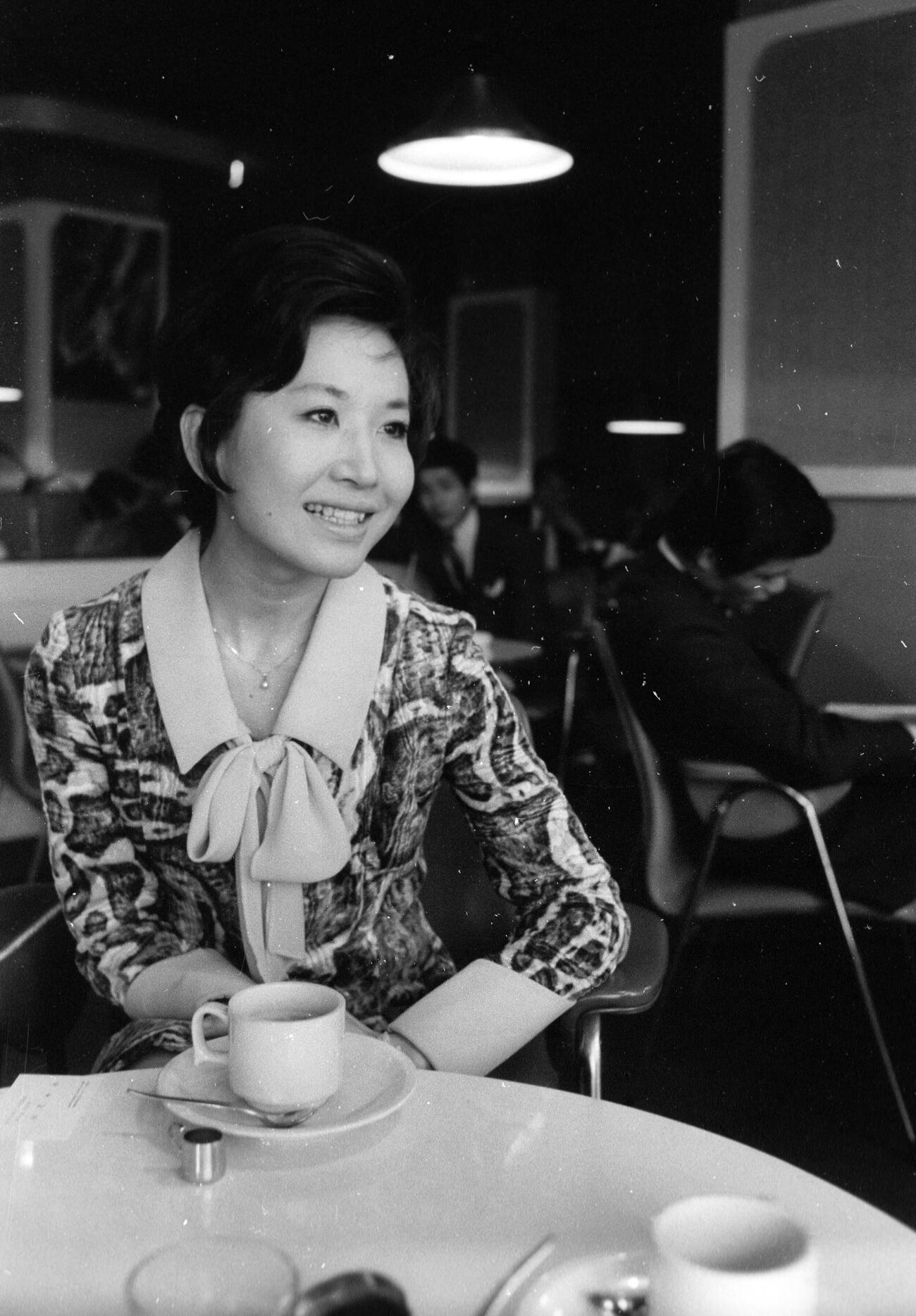 池田昌子さん(1971年撮影)