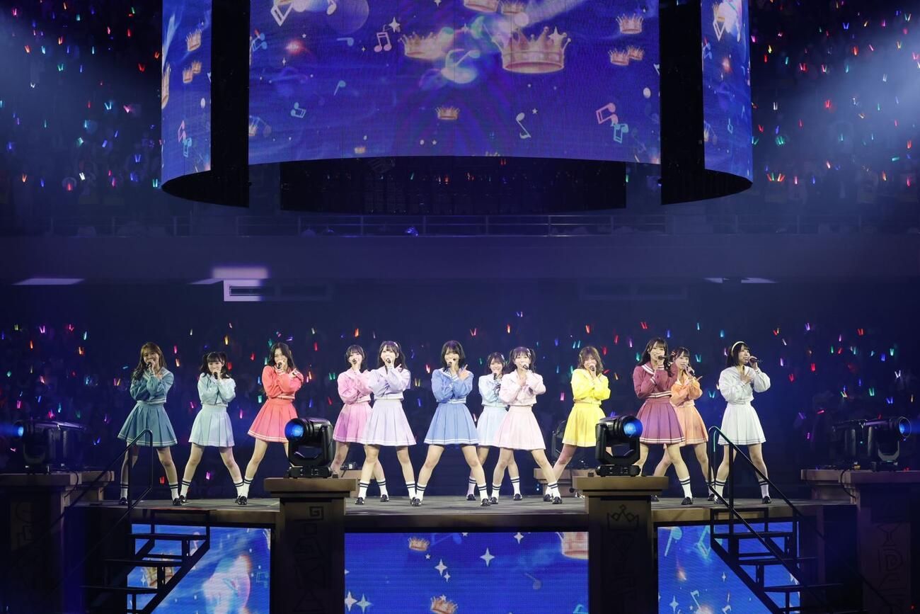 結成4周年ライブを日本武道館で開催した≒JOY