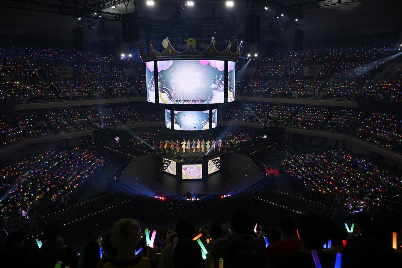 結成4周年ライブを日本武道館で開催した≒JOY