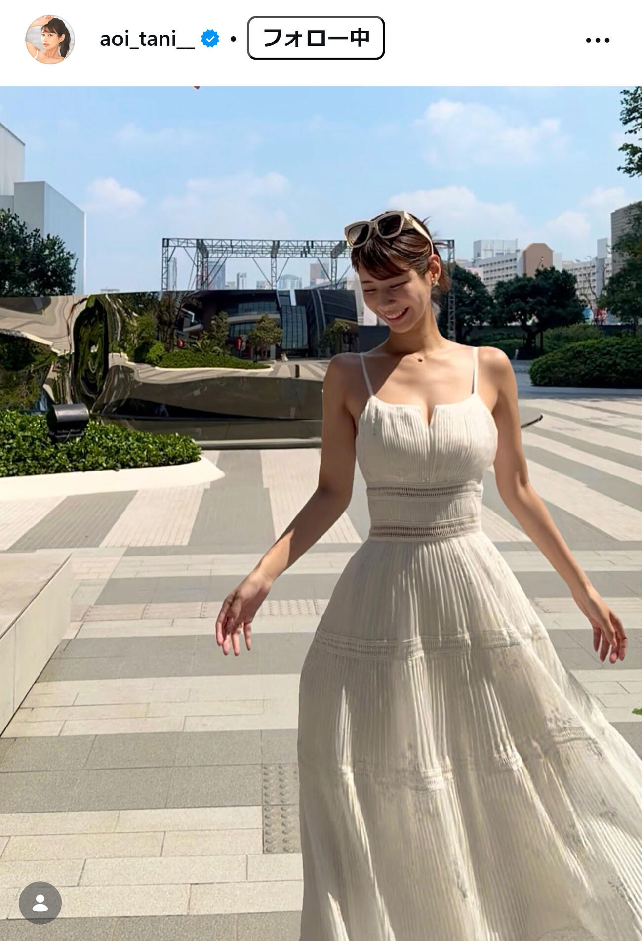 谷碧のインスタグラムから