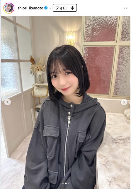 池本しおりのインスタグラムから