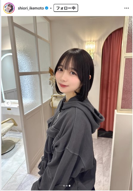 池本しおりのインスタグラムから