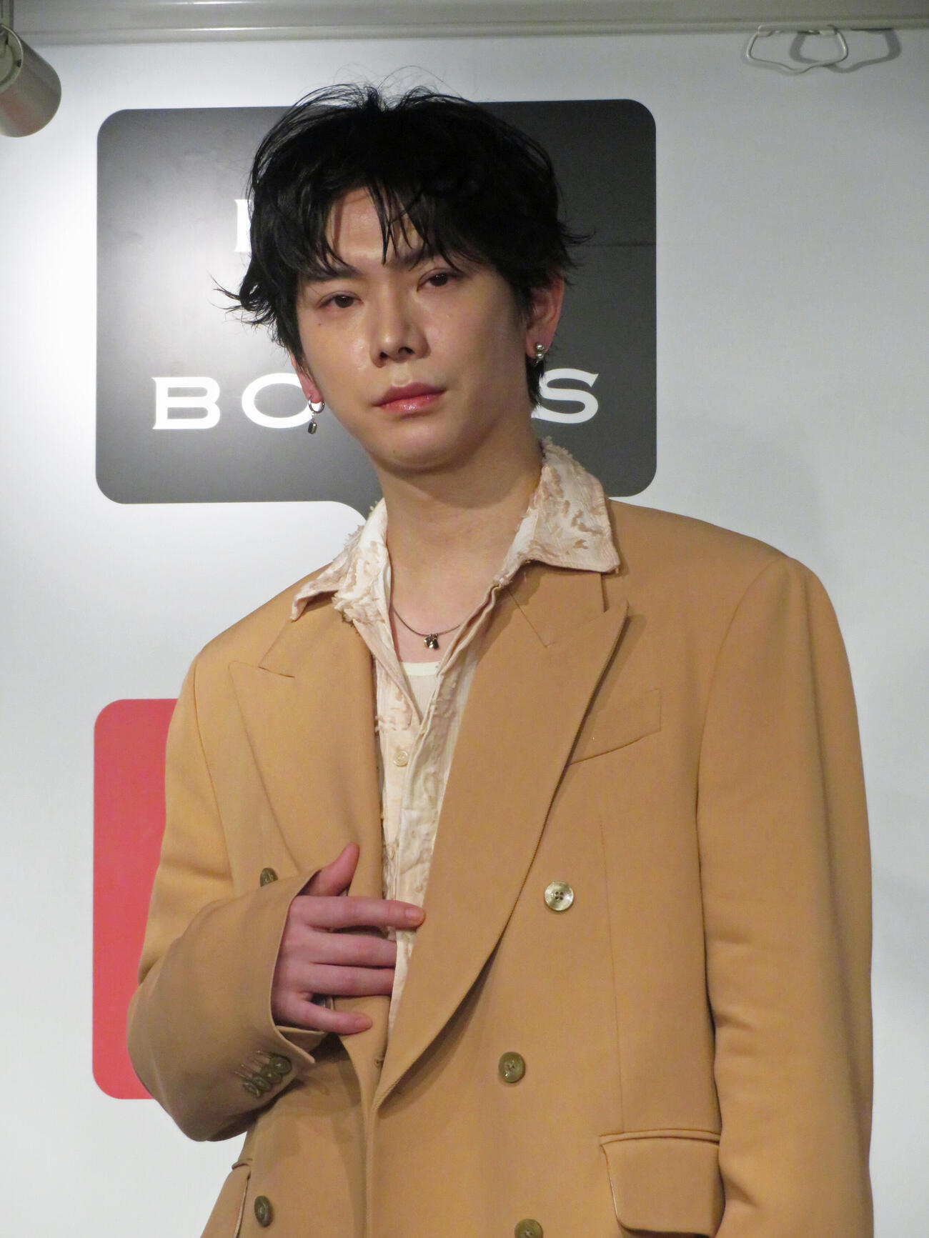 「YU Calender 2026．4－2027．3」発売記念イベントに出席したYU（撮影・川田和博）