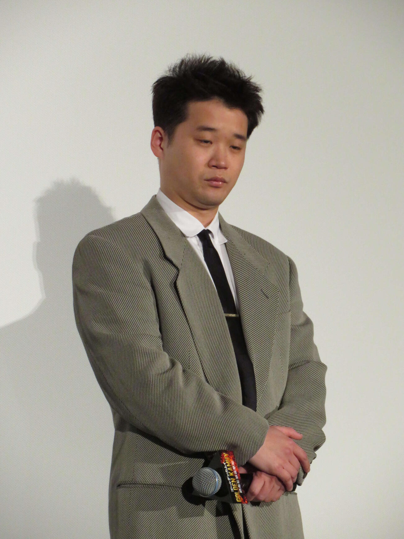 映画「ゴールデンカムイ　網走監獄襲撃編」公開記念舞台あいさつに登壇した矢本悠馬（撮影・村上幸将