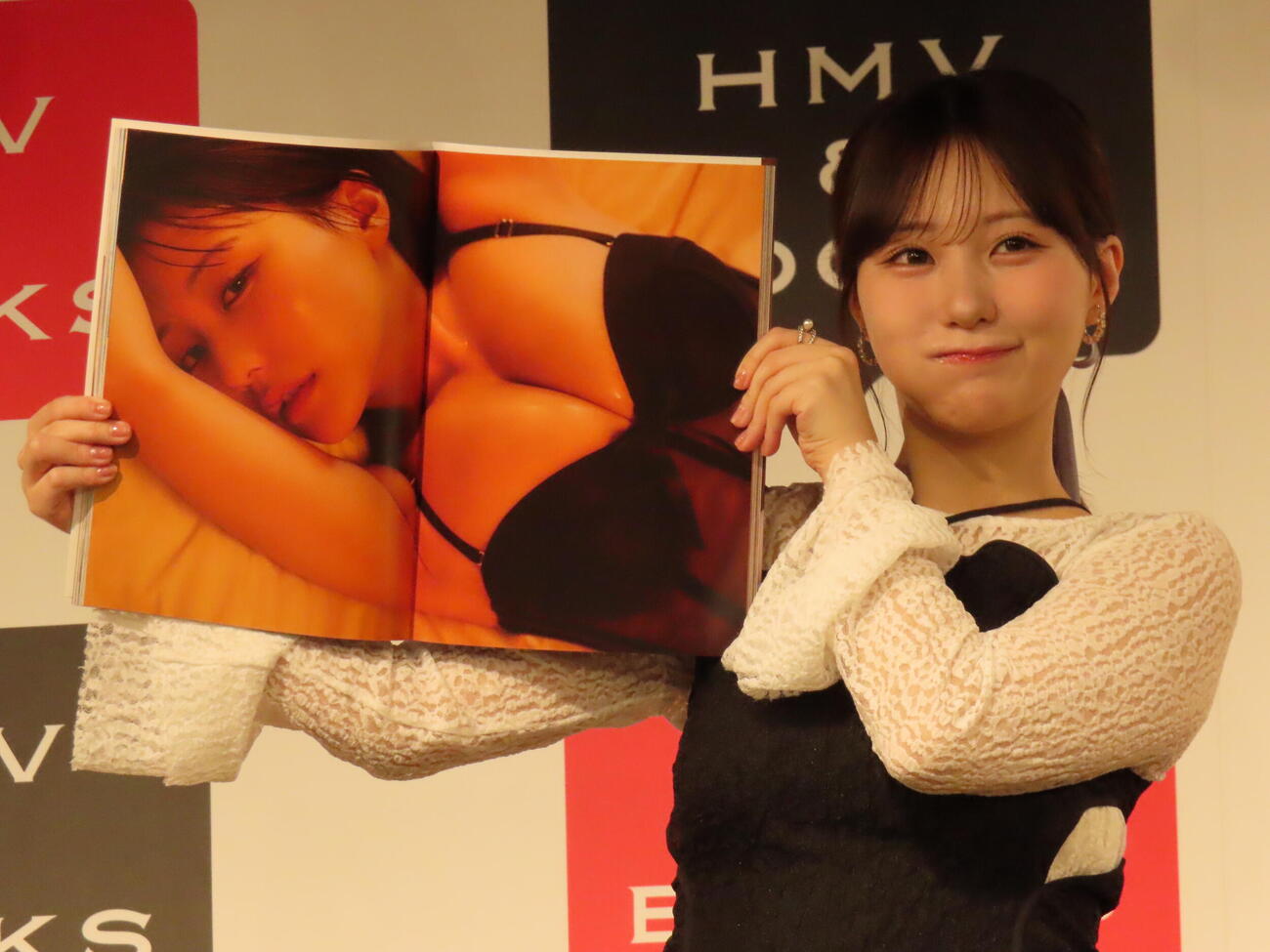 3rd写真集「ぜんぶ、ほんと」のお気に入りページを開く田中美久