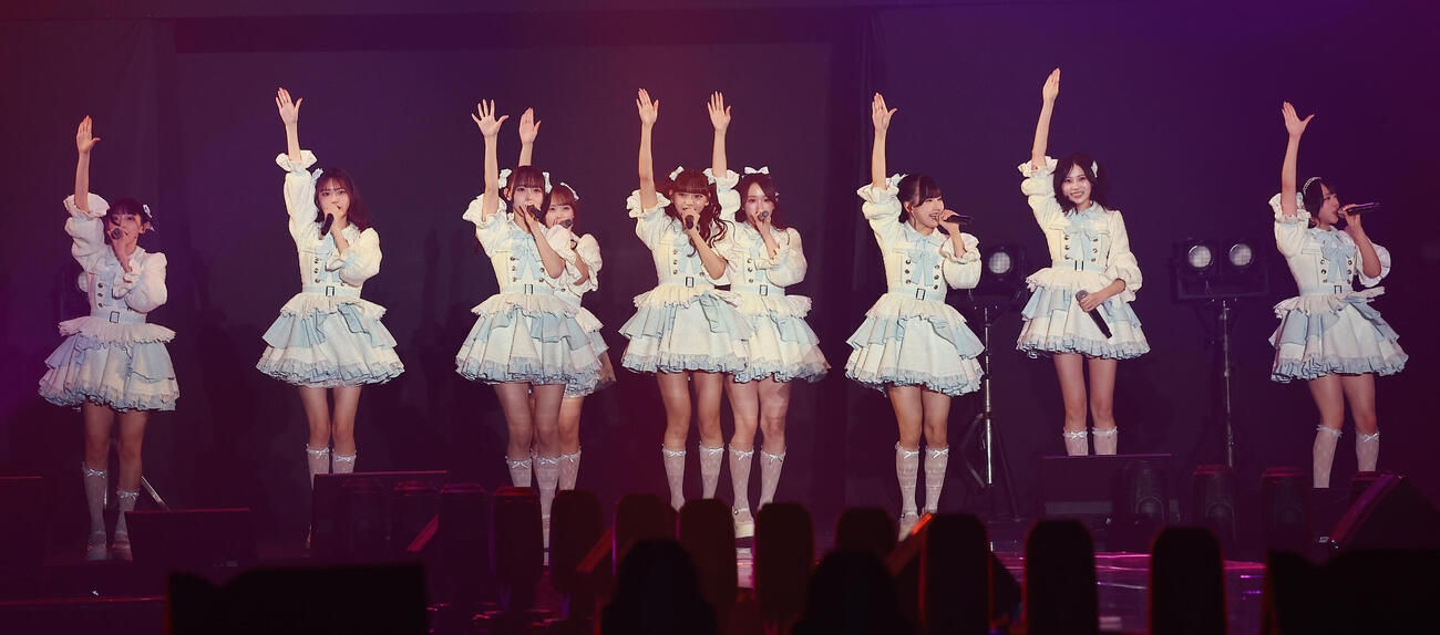 「CREATEs presents IDOL RUNWAY COLLECTION 2026 Supported by TGC」に登場した高嶺のなでしこ（撮影・野上伸悟）