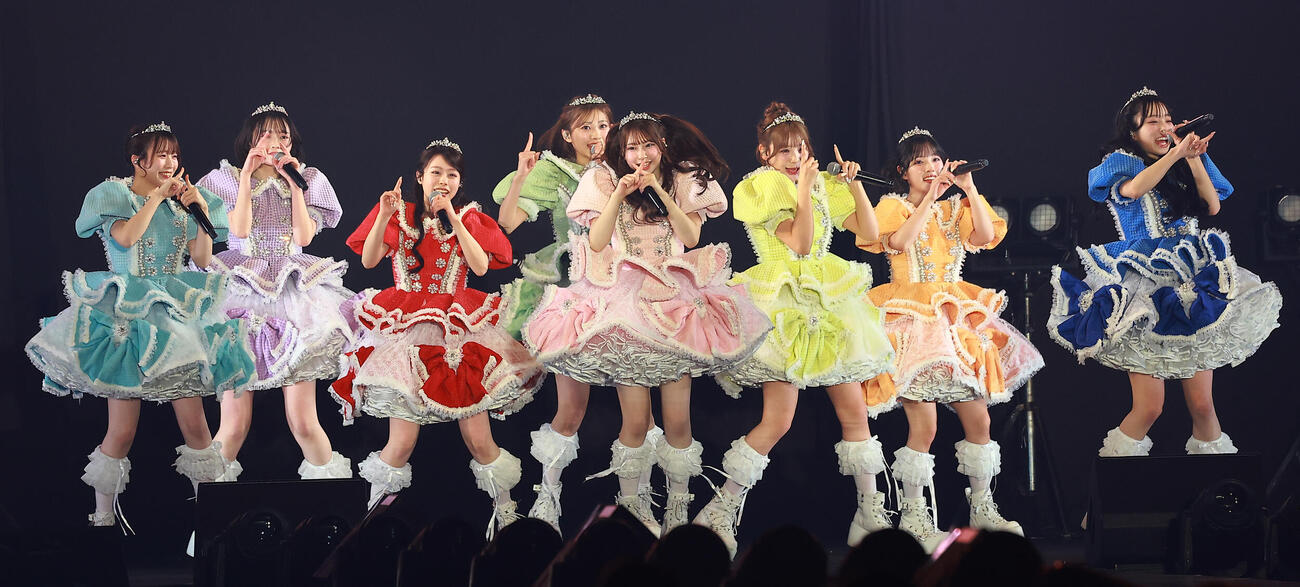 「CREATEs presents IDOL RUNWAY COLLECTION 2026 Supported by TGC」に登場したCUTIE STREET（撮影・野上伸悟）