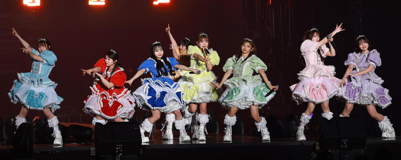「CREATEs presents IDOL RUNWAY COLLECTION 2026 Supported by TGC」に登場したCUTIE STREET（撮影・野上伸悟）