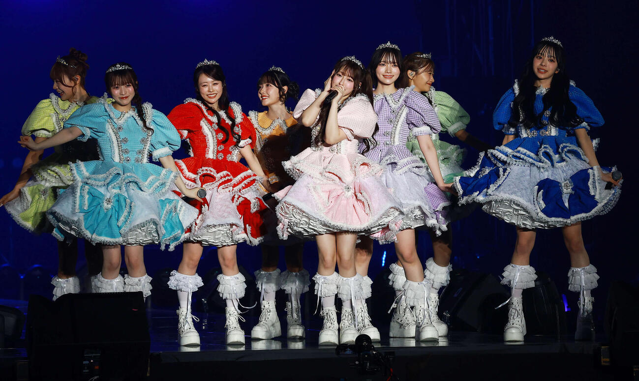 「CREATEs presents IDOL RUNWAY COLLECTION 2026 Supported by TGC」に登場したCUTIE STREET（撮影・野上伸悟）