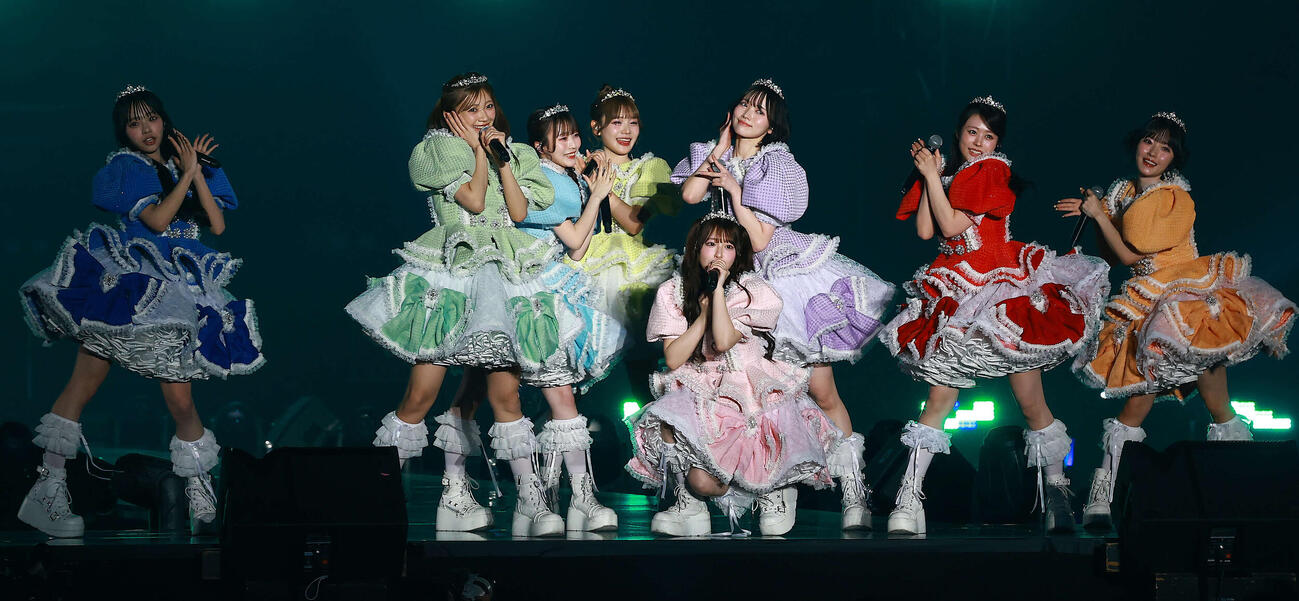 「CREATEs presents IDOL RUNWAY COLLECTION 2026 Supported by TGC」に登場したCUTIE STREET（撮影・野上伸悟）
