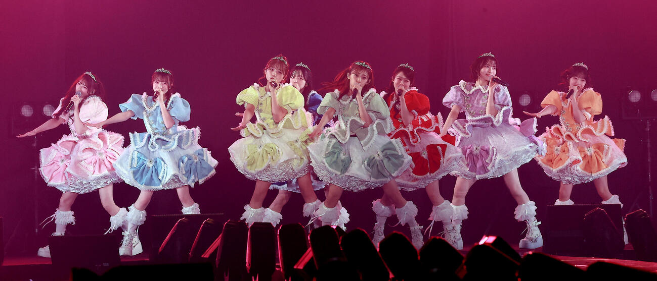 「CREATEs presents IDOL RUNWAY COLLECTION 2026 Supported by TGC」に登場したCUTIE STREET（撮影・野上伸悟）