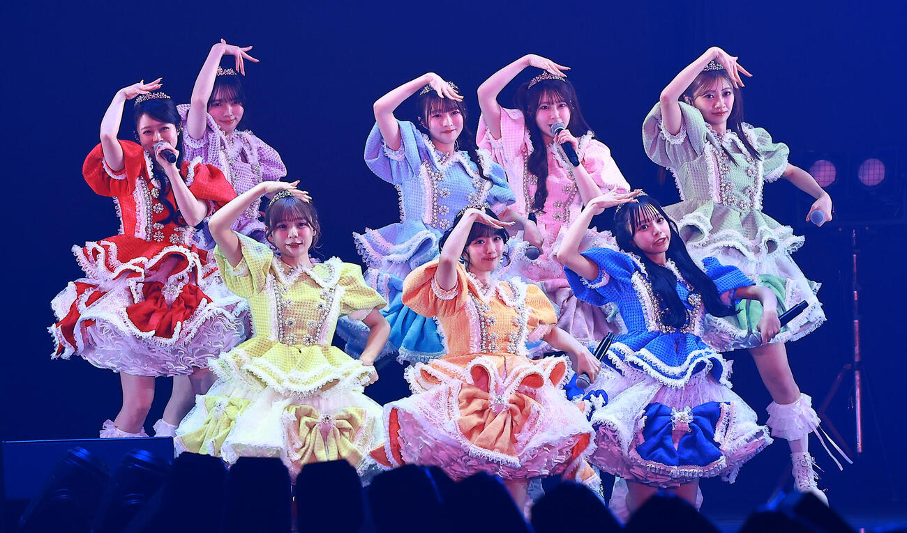 「CREATEs presents IDOL RUNWAY COLLECTION 2026 Supported by TGC」に登場したCUTIE STREET（撮影・野上伸悟）