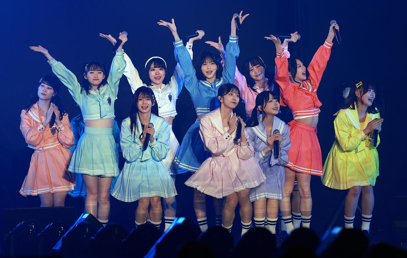 「CREATEs presents IDOL RUNWAY COLLECTION 2026 Supported by TGC」に登場した≒JOY（撮影・野上伸悟）